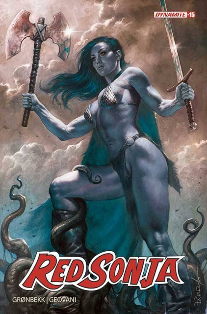 Red Sonja #15 (Parrillo Ultraviolet Cover)