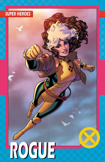 X-Men #2 (New Line-Up Trading Card Cover)