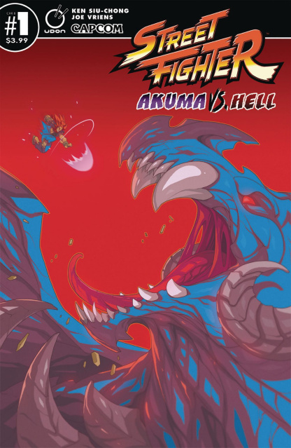 Street Fighter: Akuma vs. Hell #1 (Huang Cover)
