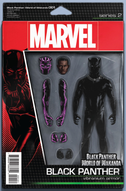 Black Panther: World of Wakanda #1 (Christopher Action Figure Cover)