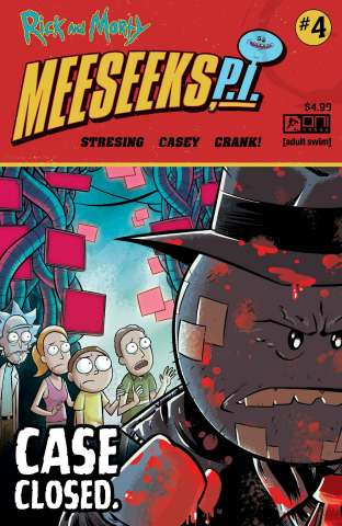 Rick and Morty: Meeseeks, P.I. #4 (Stresing Cover)