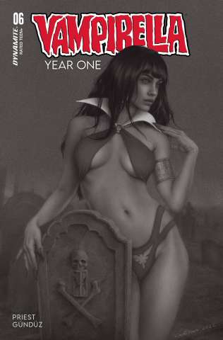 Vampirella: Year One #6 (7 Copy Celina B&W Cover)