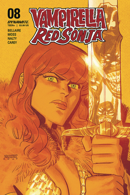 Vampirella / Red Sonja #8 (Romero Cover)