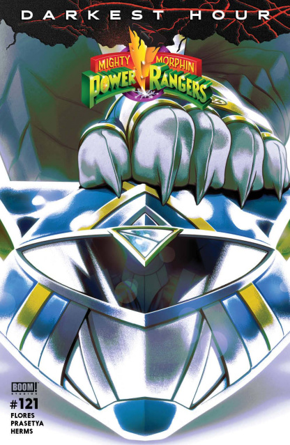 Mighty Morphin Power Rangers #121 (Helmet Montes Cover)