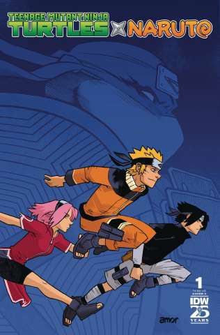 Teenage Mutant Ninja Turtles x Naruto #1 (Amor Cover)