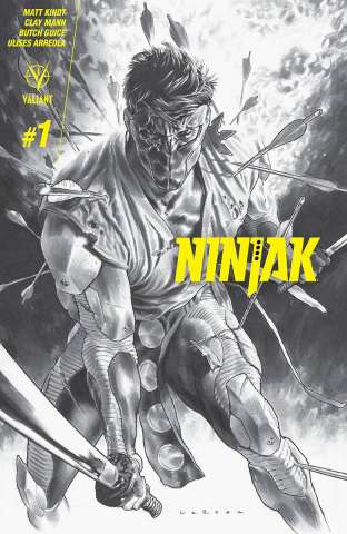 Ninjak #1 (60 Copy B&W Larosa Cover)