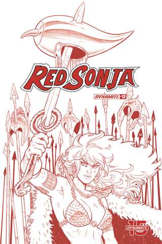 Red Sonja #12 (21 Copy Conner Tint Dressed Cover)