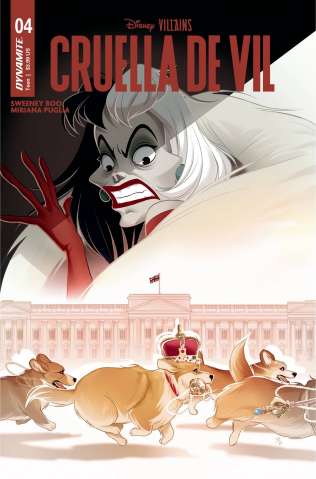 Disney Villains: Cruella De Vil #4 (Boo Cover)