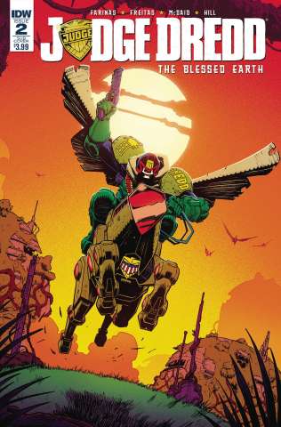Judge Dredd: The Blessed Earth #2 (Subscription Cover)