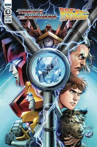 The Transformers / Back to the Future #4 (Juan Samu Cover)