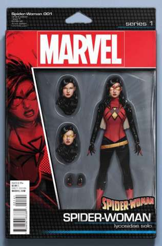 Spider-Woman #1 (Christopher Action Figure Cover)