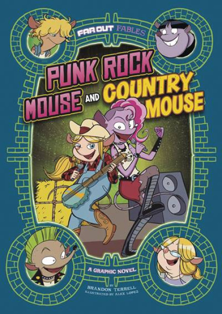 Punk Rock Mouse and Country Mouse