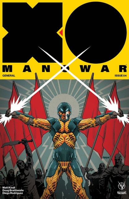 X-O Manowar #4 (Johnson Cover)