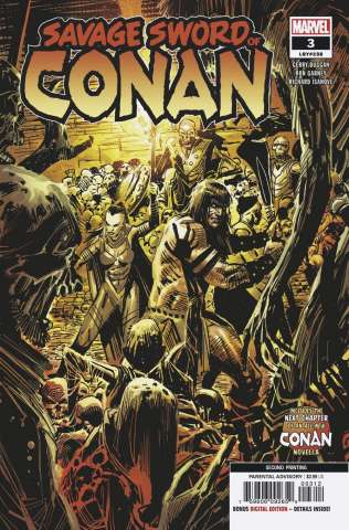 The Savage Sword of Conan #3 (Garney 2nd Printing)