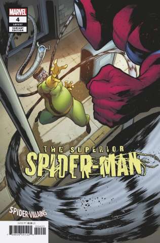 The Superior Spider-Man #4 (Coello Spider-Man Villains Cover)