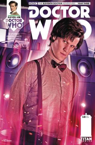 Doctor Who: New Adventures with the Eleventh Doctor, Year Three #8 (Photo Cover)