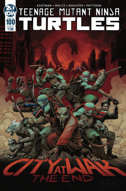 Teenage Mutant Ninja Turtles #100 (Wachter Cover)