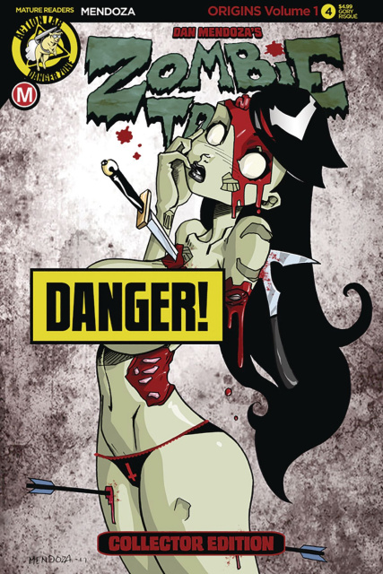 Zombie Tramp: Origins #4 (Mendoza Risque Cover)
