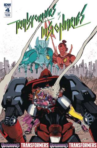 The Transformers vs. The Visionaries #4 (Pizzari Cover)