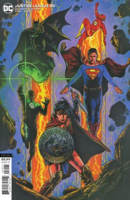 Justice League #50 (Travis Charest Cover)