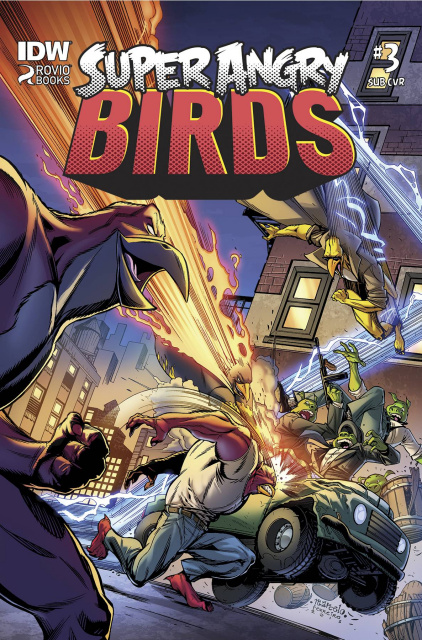 Angry Birds: Super Angry Birds #3 (Subscription Cover)