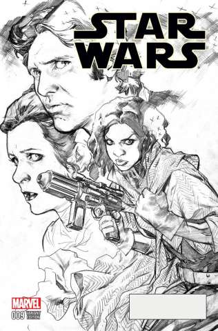 Star Wars #9 (Immonen Sketch Cover)
