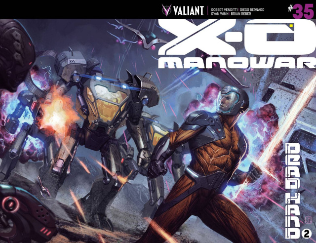 X-O Manowar #35 (Molina Cover)