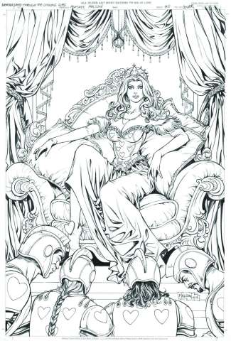 Grimm Fairy Tales: Wonderland - Through the Looking Glass #3 (Malsuni Cover)