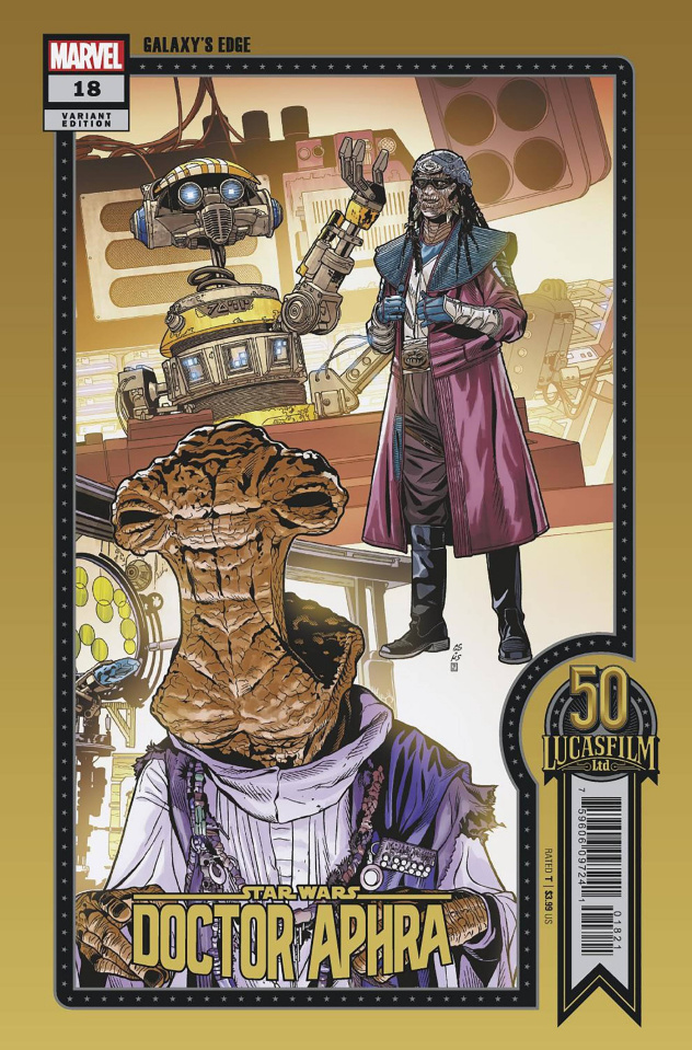 Star Wars: Doctor Aphra #18 (Sprouse Lucasfilm 50th Anniversary Cover)