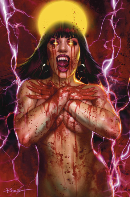 Vampirella: Dark Reflections #3 (Parrillo Metal Premium Cover)