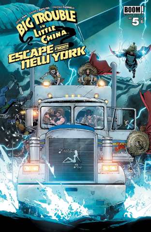 Big Trouble in Little China / Escape from New York #5 (Subscription Camuncoli Cover)