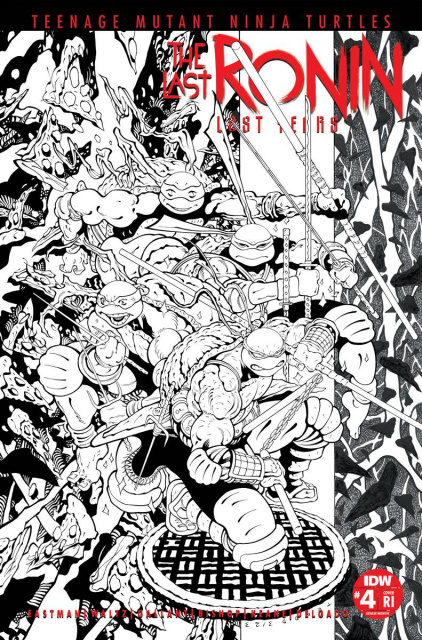 Teenage Mutant Ninja Turtles: The Last Ronin - Lost Years #4 (50 Copy Moore Cover)