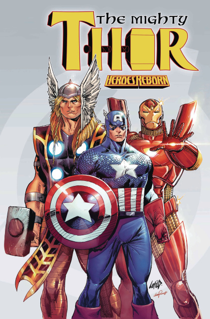 The Mighty Thor #703 (Liefeld Avengers Cover)