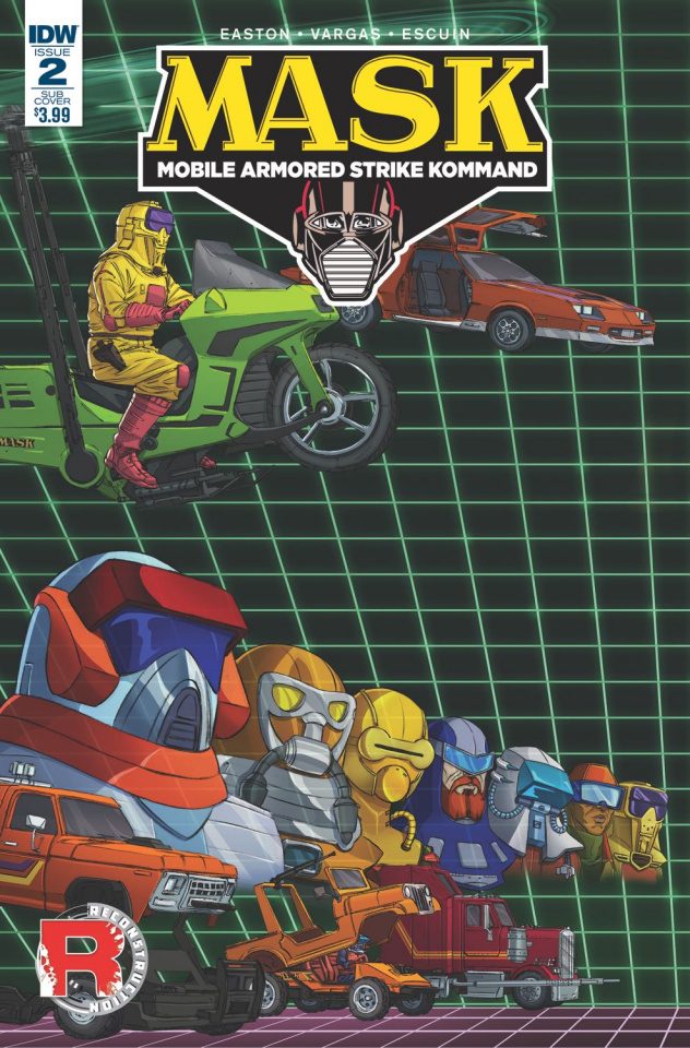 M.A.S.K. Mobile Armored Strike Kommand 2 (Cover B) Fresh Comics