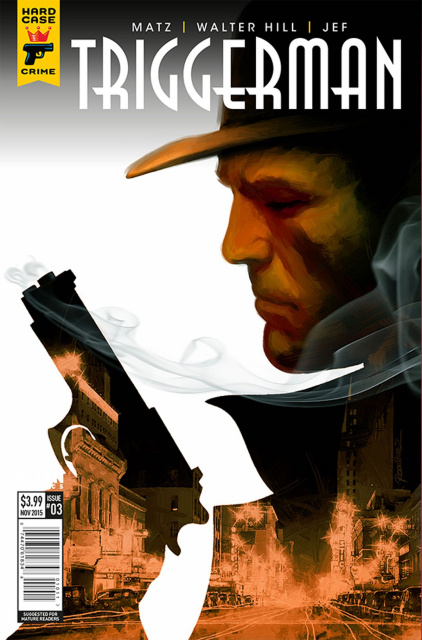 Hard Case Crime: Triggerman #3 (Rodriguez Cover)