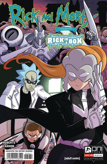 Rick and Morty Presents Rick in a Box #1 (Manga Cover)