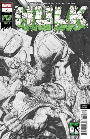 Hulk #7 (25 Copy Frank Sketch 2nd Printing)