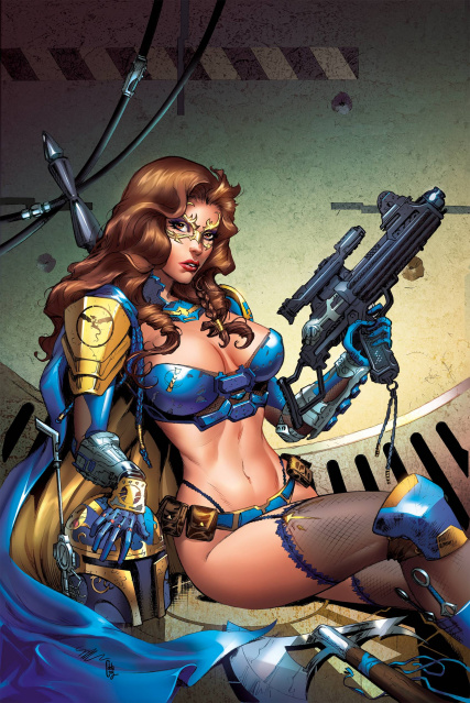 Grimm Fairy Tales Presents: May the Fourth 2022 Cosplay Pinup Special (Dooney Cover)