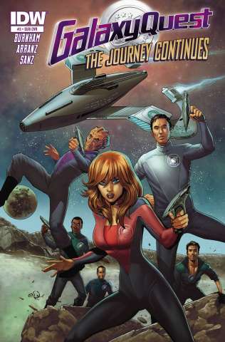 Galaxy Quest: The Journey Continues #3 (Subscription Cover)