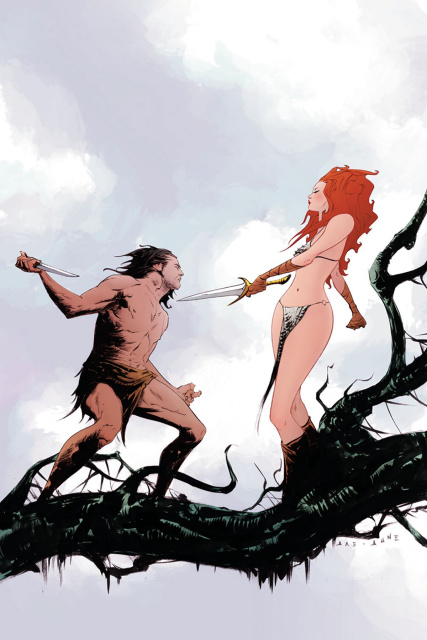 Red Sonja / Tarzan #1 (10 Copy Lee Virgin Cover)