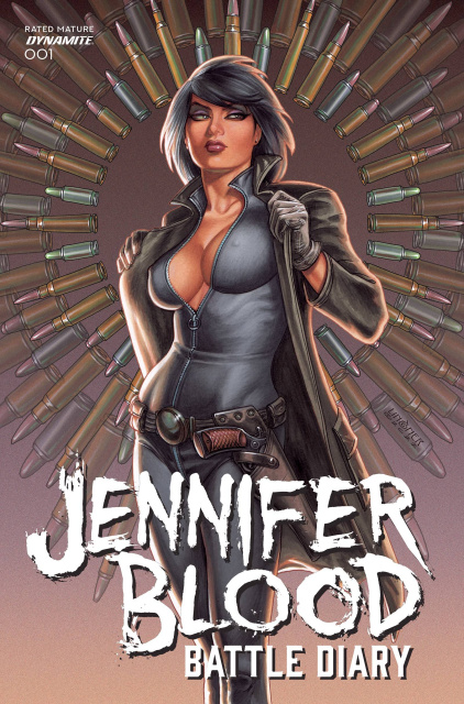 Jennifer Blood: Battle Diary #1 (Linsner Cover)