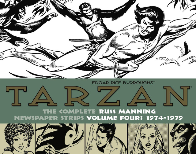 Tarzan: The Complete Russ Manning Newspaper Strips Vol. 4: 1974-1979