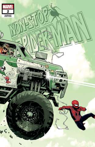 Non-Stop Spider-Man #2 (Bachalo Cover)