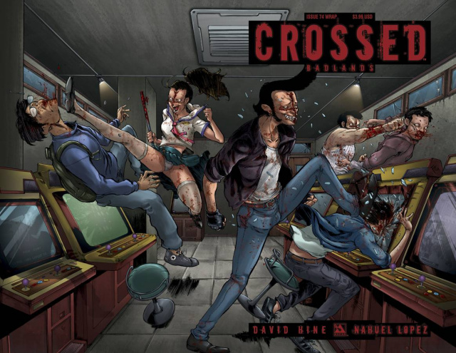 Crossed: Badlands #74 (Wrap Cover)