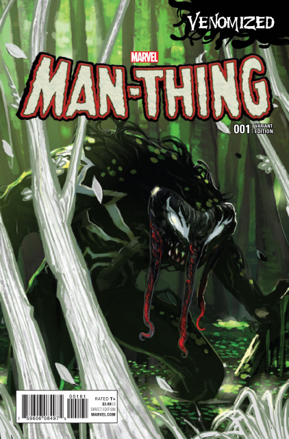 Man-Thing #1 (Venomized Cover)