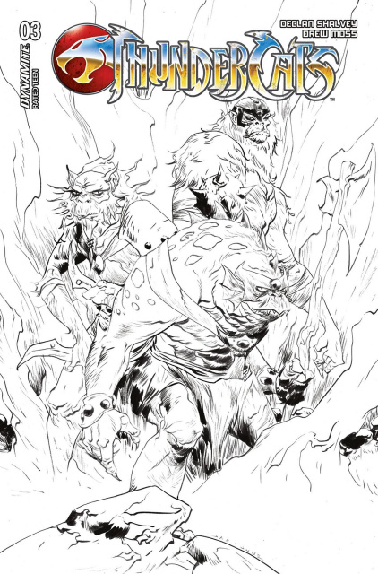 Thundercats #3 (20 Copy Lee Line Art Cover)