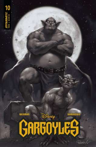 Gargoyles #10 (10 Copy Parrillo B&W Cover)