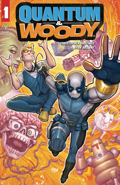 Quantum & Woody #1 (Nakayama Cover)