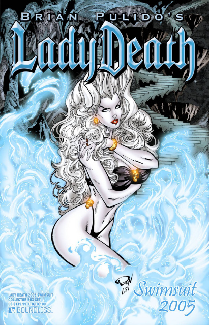 Lady Death 2005 Swimsuit Deluxe Collectors Box Set