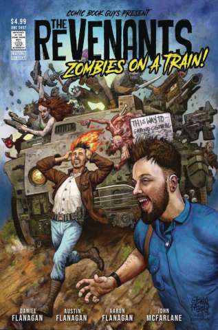 The Revenants: Zombies on a Train! (Fabry Cover)